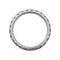 Bague 54 Alliance en or blanc, diamants. 58 Facettes 30002