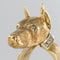 Bague 55 Bague chien et son collier diamants 58 Facettes 19-075-55