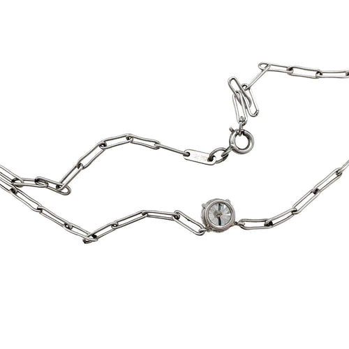 Collier Collier solitaire diamant 1,50 carat en or blanc. 58 Facettes 30498