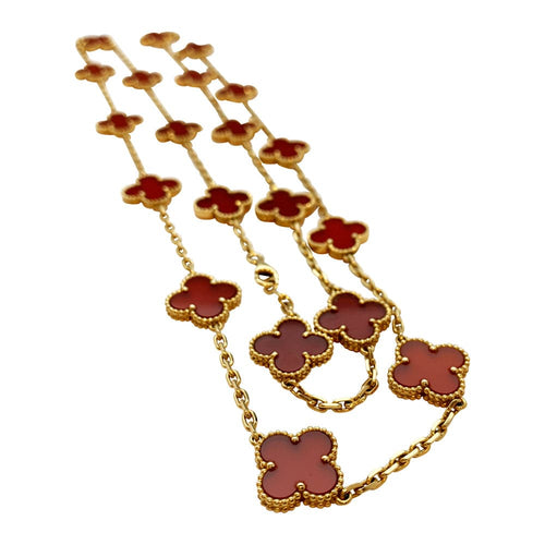 Collier Collier sautoir Alhambra de Van Cleef et Arpels. 58 Facettes 30076