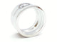 Bague 47 Cartier Bague Love Or blanc 58 Facettes 00071CN