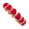 Bague 49 Bague Poiray, "Coeurs Perlés", or rose, laque rose. 58 Facettes 30336