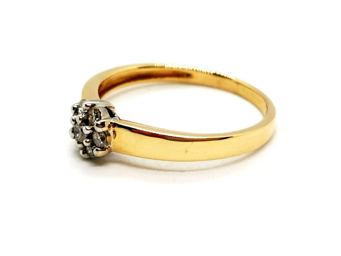 Bague 53 Bague Or jaune Diamant 58 Facettes 1089689CD