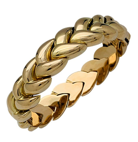 Bracelet Bracelet Cartier Tresse en or jaune. 58 Facettes 30202