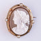 Broche Broche ancienne Camée sur Agate et Perles fines 58 Facettes 99-327