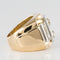 Bague 56 Bague tank diamants 58 Facettes 19-587-59