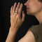 Bague 55 Bague tank noeud Diamants 58 Facettes 11-002-2740246-55