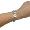 Bracelet Bracelet O.J. Perrin, "Coeur Légendes" en or blanc 58 Facettes 30356
