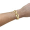 Bracelet Bracelet Tank en or jaune. 58 Facettes 29700