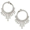 Boucles d'oreilles Boucles d'oreilles créoles en or blanc, diamants. 58 Facettes 25575