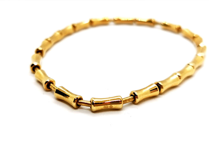 Bracelet Gucci Bracelet Bamboo Or jaune 58 Facettes 1048317CD