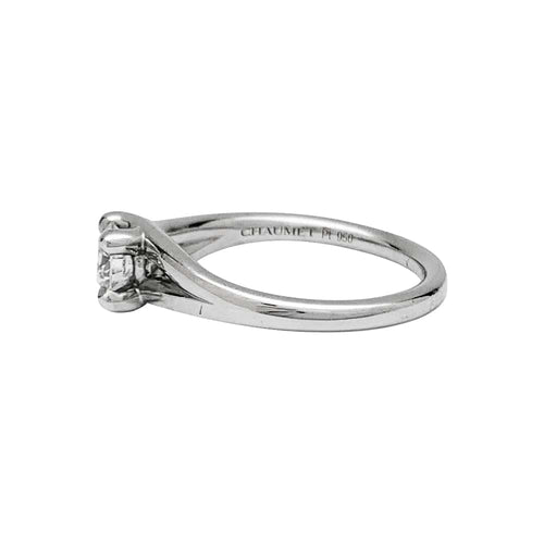 Bague 50 Bague Chaumet "Liens" en platine, diamant 0,52 carat. 58 Facettes 30475
