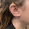 Boucles d'oreilles Boucles d'oreilles pendantes en or blanc et diamants. 58 Facettes 30145
