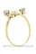 Bague 67 Toi et moi ancien diamants 58 Facettes 30921