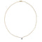 Collier Collier solitaire diamant 0,63 carat, 2 ors 58 Facettes 30239