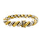 Bracelet Bracelet deux tons d'or. 58 Facettes 29742