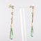 Boucles d'oreilles Pendants d'oreilles anciens diamants et tourmalines 58 Facettes AR0007461