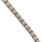Bracelet Bracelet ligne "tennis" en or jaune serti de brillants. 58 Facettes 30035
