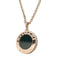Collier Collier Bulgari, "Bulgari-Bulgari", en or rose, onyx et diamants. 58 Facettes 30068