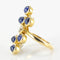 Bague 50 Bague diamant saphirs moderniste 58 Facettes 17-081B-50