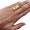 Bague 50 Bague Cartier "Méandre" en or jaune 58 Facettes 29044-1