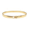 Bracelet Bracelet Dinh Van, modèle "Serrure" en or jaune, diamants 58 Facettes 30339