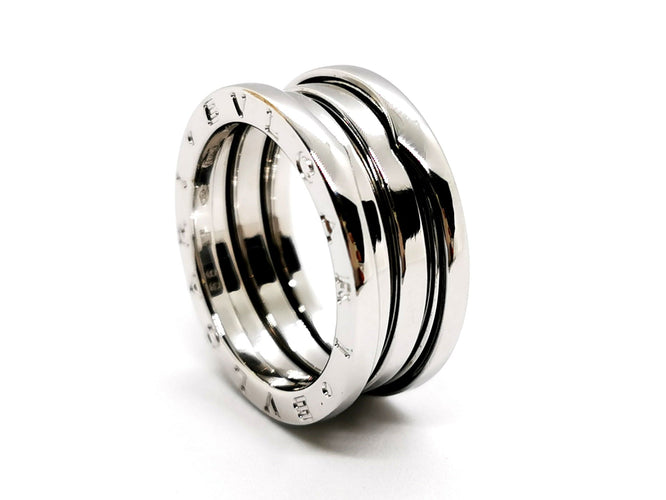 Bague 56 Bulgari Bague B. Zéro1 Or blanc 58 Facettes 1139157CN