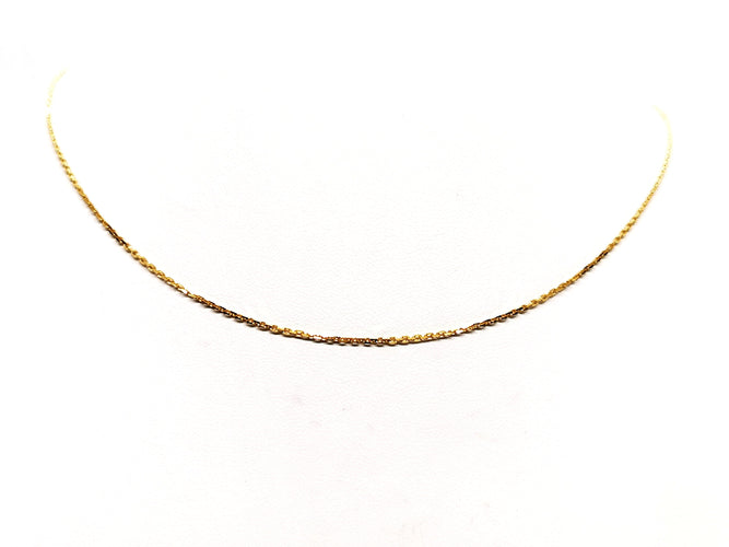 Collier Collier Maille forçat Or jaune 58 Facettes 1167339CN