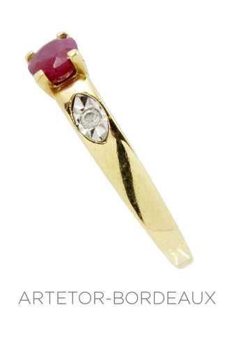 Bague 47 Bague rubis 58 Facettes 12381