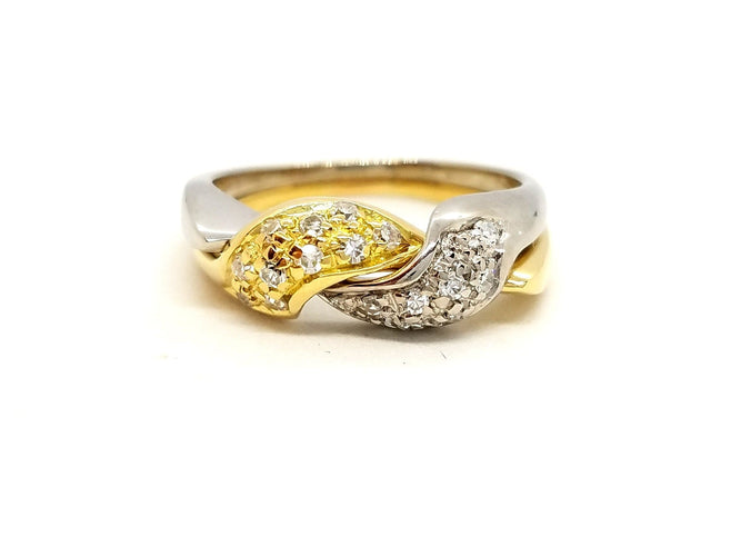 Bague 52 Bague Or blanc Diamant 58 Facettes 720127CN