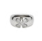 Bague 54 Bague Chaumet "Liens" en or blanc et diamants. 58 Facettes 30243