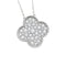 Collier Collier Van Cleef & Arpels "Magic Alhambra" en or blanc et diamants. 58 Facettes 30215