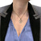 Pendentif Pendentif Poiray, "Coeur Fil", or blanc, diamants. 58 Facettes 30212