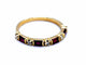 Bague 51 Bague Demie Alliance Or jaune Rubis 58 Facettes 1048330CN
