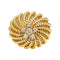 Bague 51 Bague Cartier "Cactus de Cartier" en or jaune et diamants. 58 Facettes 30217