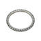 Bague 54 Alliance Cartier "Etincelle" en or blanc, diamants. 58 Facettes 29875