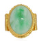 Bague 52 Bague or et jade ancienne 58 Facettes 21-109-52