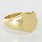 Bague 62 Bague chevalière en or Art déco 58 Facettes 18-024-62-1