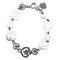 Bracelet Bracelet O.J. Perrin, "Coeur Légendes" en or blanc 58 Facettes 30356