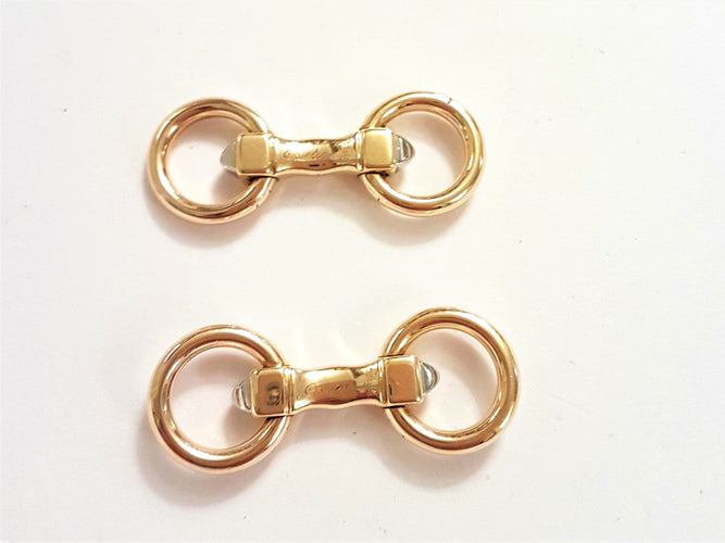 Boutons de manchette Cartier Boutons de manchette Or jaune 58 Facettes 00483CN