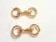 Boutons de manchette Cartier Boutons de manchette Or jaune 58 Facettes 00483CN