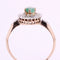 Bague 53 Bague ancienne pompadour émeraude diamants 58 Facettes 19-528-48