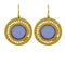 Boucles d'oreilles Boucles d'oreilles disque ajouré et intaille 58 Facettes SO101