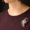 Broche Broche Pendentif diamants gerbe de fleurs 58 Facettes 16-147