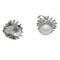 Boucles d'oreilles Boucles d'oreilles signées M.Gérard, platine diamants et perles des Mers du Sud. 58 Facettes 28457