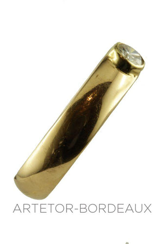 Bague 52 Solitaire moderne 0.20 carat 58 Facettes 22361