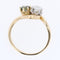 Bague 50 Bague toi et moi saphir vert diamant 58 Facettes 20-403-48