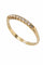 Bague Demi-alliance diamants 58 Facettes