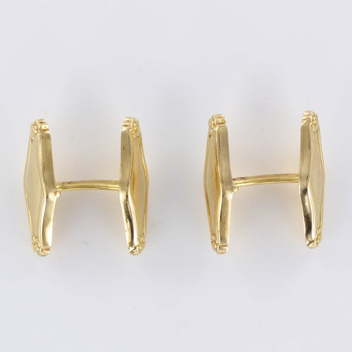 Boutons de manchette Boutons de manchettes or 1900 58 Facettes 19-138