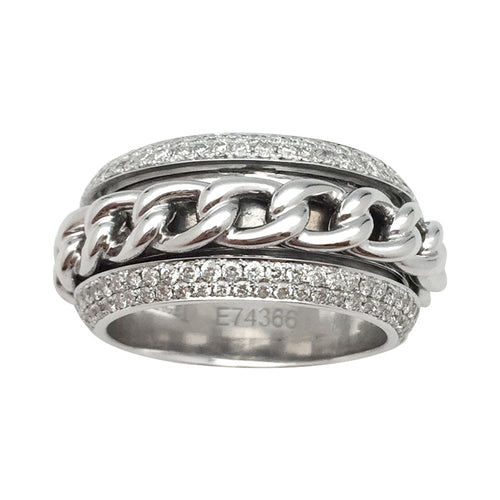 Bague 54 Bague Piaget,"Possession", or blanc, diamants. 58 Facettes 29210